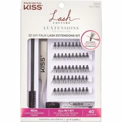 Best Sale 😍 Kiss Lash Couture LuXtension Cluster Kit, 40 Ct. 🤩