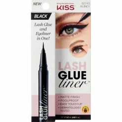 Best deal 🛒 Kiss Black Glue Liner ✨