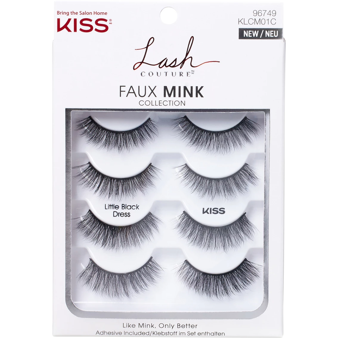 Flash Sale π Kiss Lash Couture Little Black π Dress Faux Mink False Eyelashes 4 Pair Multipack βοΈ 3 Flash Sale π Kiss Lash Couture Little Black π Dress Faux Mink False Eyelashes 4 Pair Multipack βοΈ