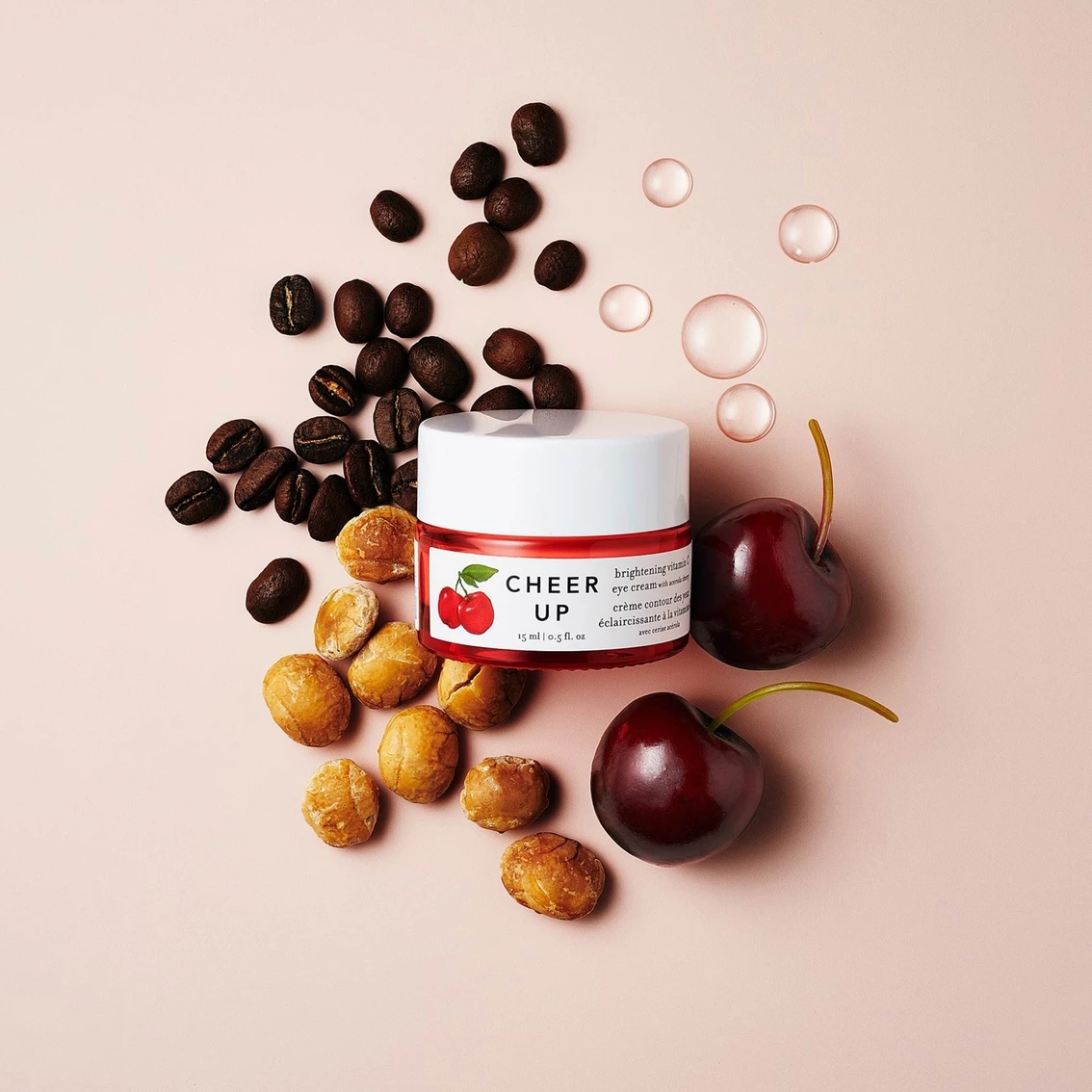 Budget 🥰 Farmacy Cheer Up Brightening Vitamin C Eye Cream With Acerola Cherry .5 Oz. ❤️ 4 Budget 🥰 Farmacy Cheer Up Brightening Vitamin C Eye Cream With Acerola Cherry .5 Oz. ❤️ - Image 2
