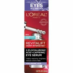 Deals 👏 L'Oreal Paris Revitalift Derm Intensives Hyaluronic Acid Eye Serum 🛒
