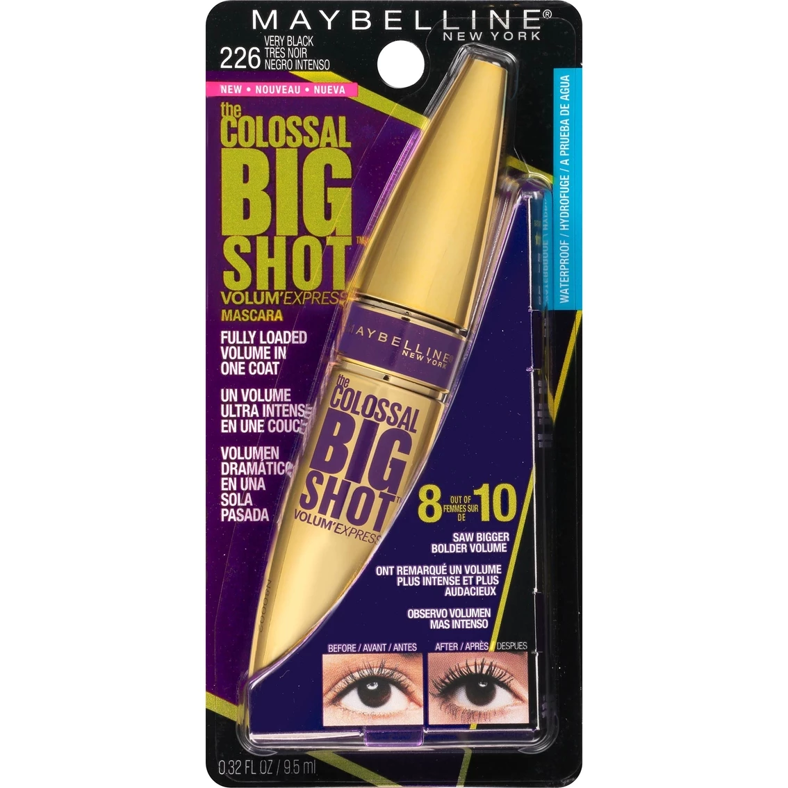 Hot Sale ๐ Maybelline New York Volum' Express The Colossal Big Shot Waterproof Mascara ๐ 3 Hot Sale ๐ Maybelline New York Volum' Express The Colossal Big Shot Waterproof Mascara ๐