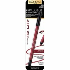 Hot Sale ๐ L'Oreal Paris Infallible Pro-Last Waterproof, Up To 24HR Pencil Eyeliner, 0.042 Oz. ๐ฏ